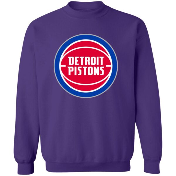 Detroit Pistons Basketball  Unisex Sizing Blend Material Crewneck Pullover Sweatshirt - Image 11