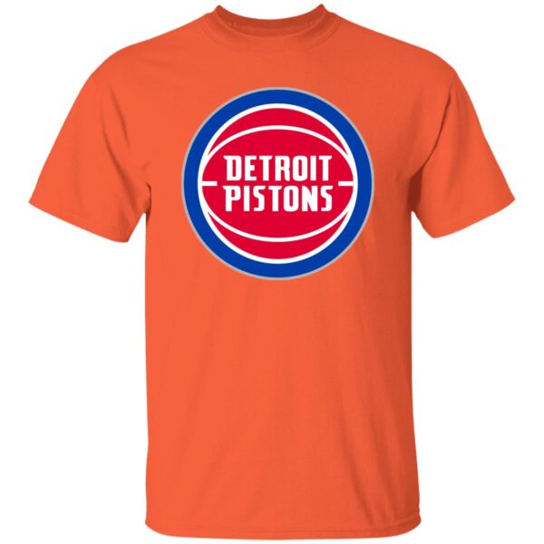 Detroit Pistons Basketball  Unisex Cotton. T-Shirt - Image 8