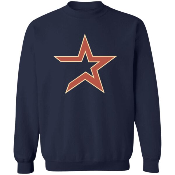 Houston Astros Baseball  Unisex Sizing Blend Material Crewneck Pullover Sweatshirt - Image 6