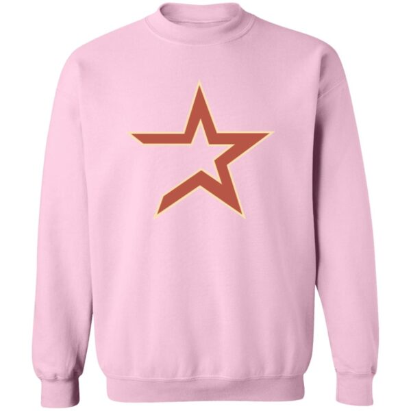 Houston Astros Baseball  Unisex Sizing Blend Material Crewneck Pullover Sweatshirt - Image 8