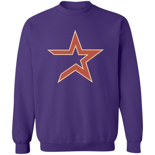 Houston Astros Baseball  Unisex Sizing Blend Material Crewneck Pullover Sweatshirt - Image 11