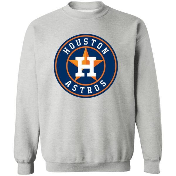 Houston Astros Baseball  Unisex Sizing Blend Material Crewneck Pullover Sweatshirt - Image 2