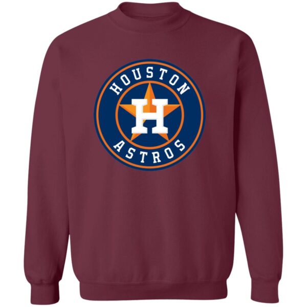 Houston Astros Baseball  Unisex Sizing Blend Material Crewneck Pullover Sweatshirt - Image 5