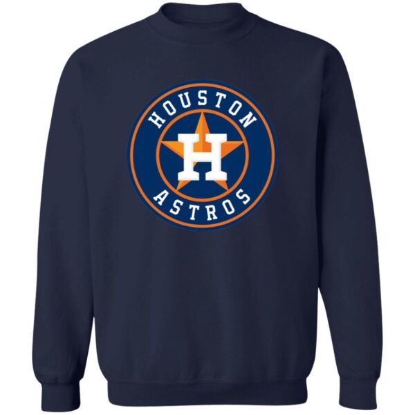 Houston Astros Baseball  Unisex Sizing Blend Material Crewneck Pullover Sweatshirt - Image 6