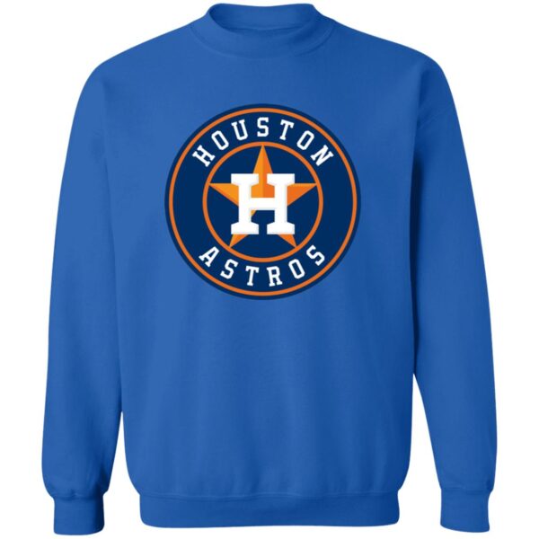 Houston Astros Baseball  Unisex Sizing Blend Material Crewneck Pullover Sweatshirt - Image 9