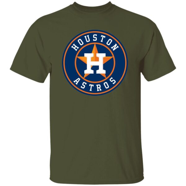 Houston Astros Baseball  Unisex Cotton. T-Shirt - Image 2