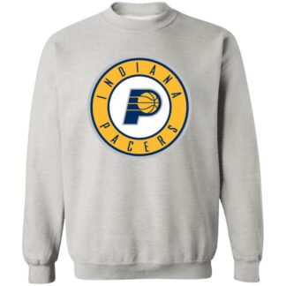 Indiana Pacers Basketball    Unisex Sizing Blend Material Crewneck Pullover Sweatshirt