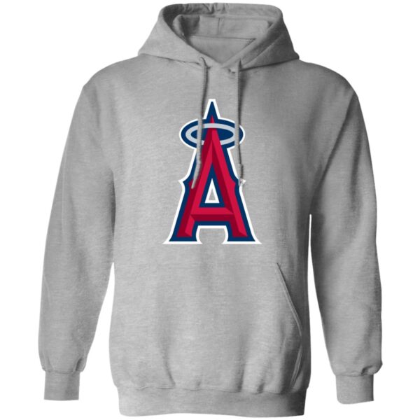 Los Angeles Angels Baseball  Unisex Sizing Blend Material Pullover Hoodie - Image 2