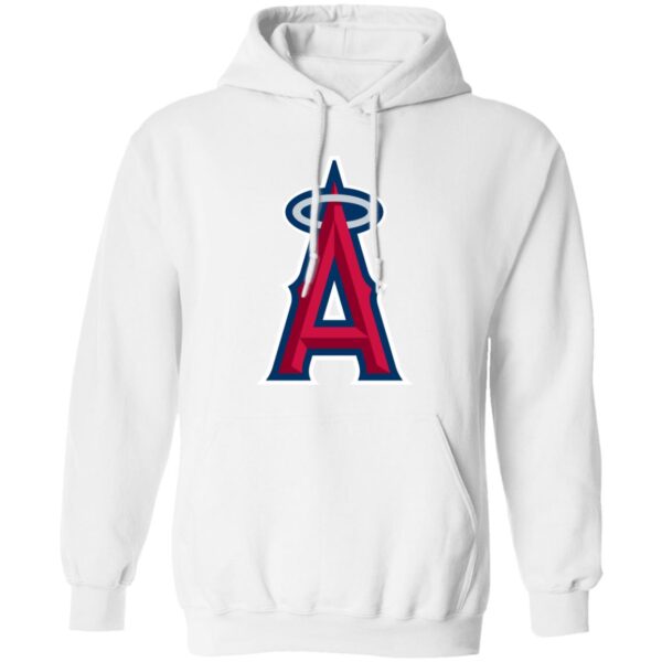 Los Angeles Angels Baseball  Unisex Sizing Blend Material Pullover Hoodie - Image 3