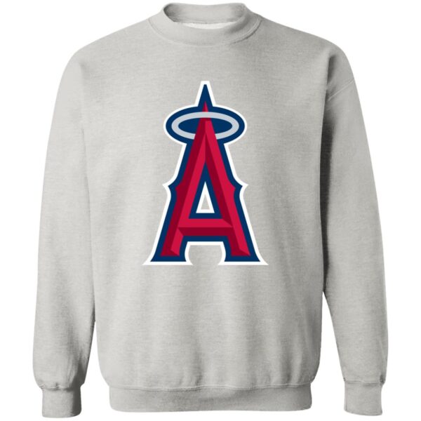 Los Angeles Angels Baseball  Unisex Sizing Blend Material Crewneck Pullover Sweatshirt