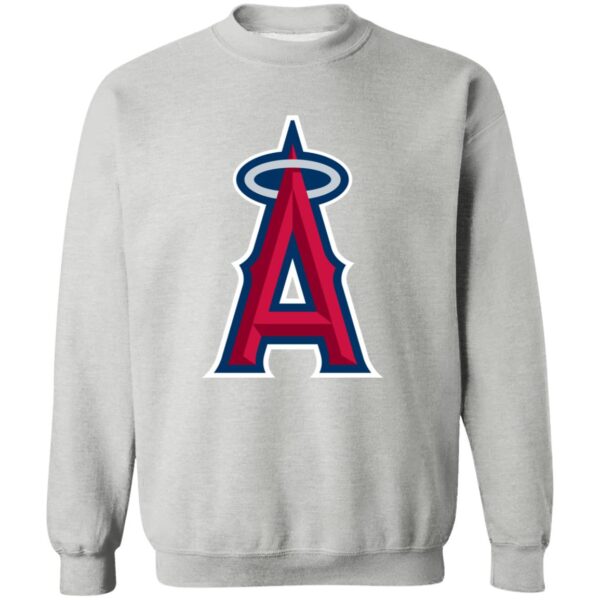 Los Angeles Angels Baseball  Unisex Sizing Blend Material Crewneck Pullover Sweatshirt - Image 2