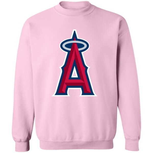 Los Angeles Angels Baseball  Unisex Sizing Blend Material Crewneck Pullover Sweatshirt - Image 8