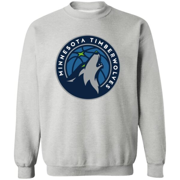 Minnesota Timberwolves Basketball  Unisex Sizing Blend Material Crewneck Pullover Sweatshirt - Image 2