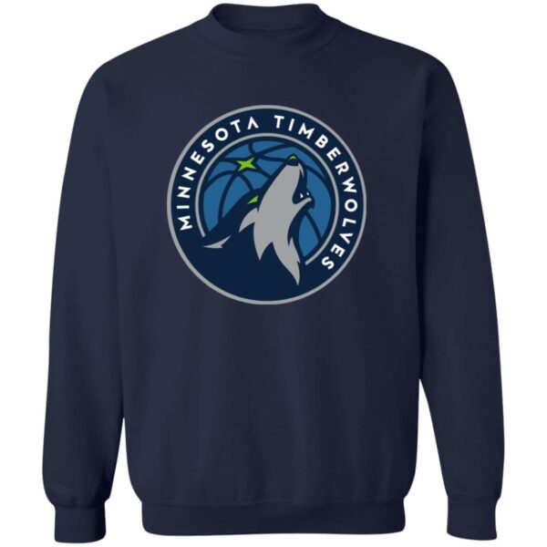 Minnesota Timberwolves Basketball  Unisex Sizing Blend Material Crewneck Pullover Sweatshirt - Image 6