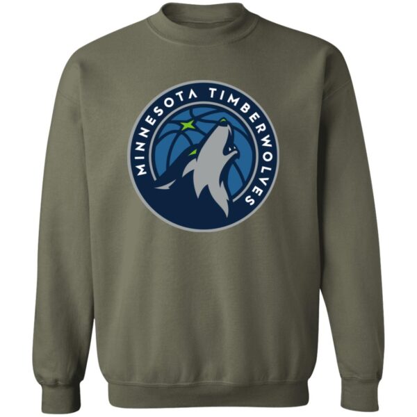 Minnesota Timberwolves Basketball  Unisex Sizing Blend Material Crewneck Pullover Sweatshirt - Image 7