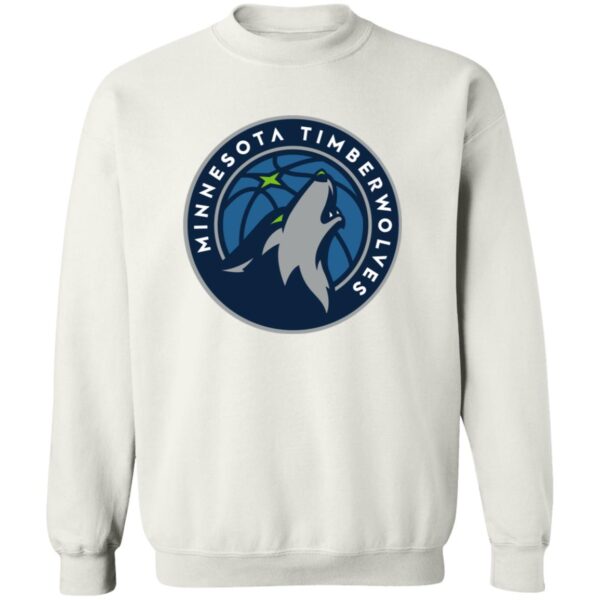 Minnesota Timberwolves Basketball  Unisex Sizing Blend Material Crewneck Pullover Sweatshirt - Image 3