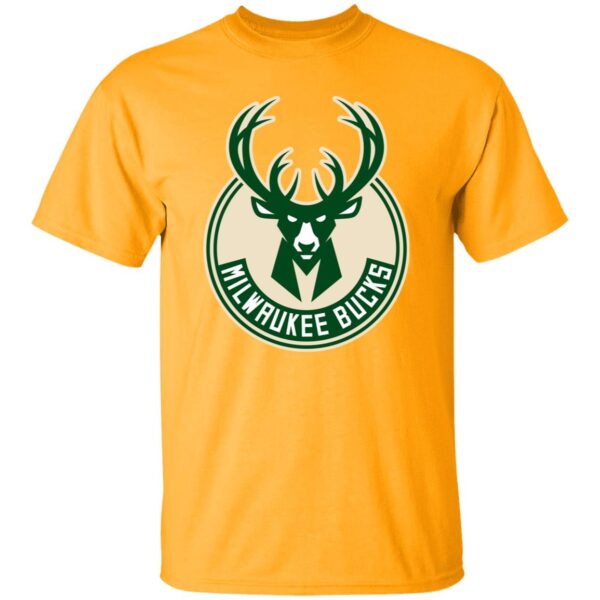 Milwaukee Bucks Basketball  Unisex Cotton. T-Shirt - Image 4