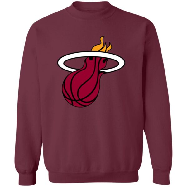 Miami Heat Basketball  Unisex Sizing Blend Material Crewneck Pullover Sweatshirt - Image 5