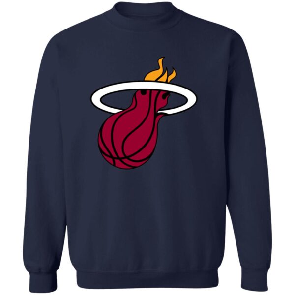 Miami Heat Basketball  Unisex Sizing Blend Material Crewneck Pullover Sweatshirt - Image 6