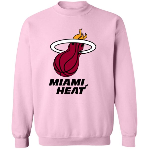 Miami Heat Basketball  Unisex Sizing Blend Material Crewneck Pullover Sweatshirt - Image 8