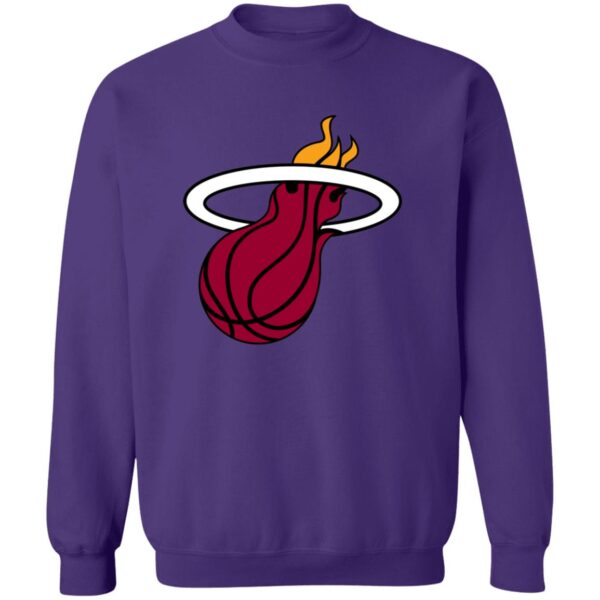 Miami Heat Basketball  Unisex Sizing Blend Material Crewneck Pullover Sweatshirt - Image 11