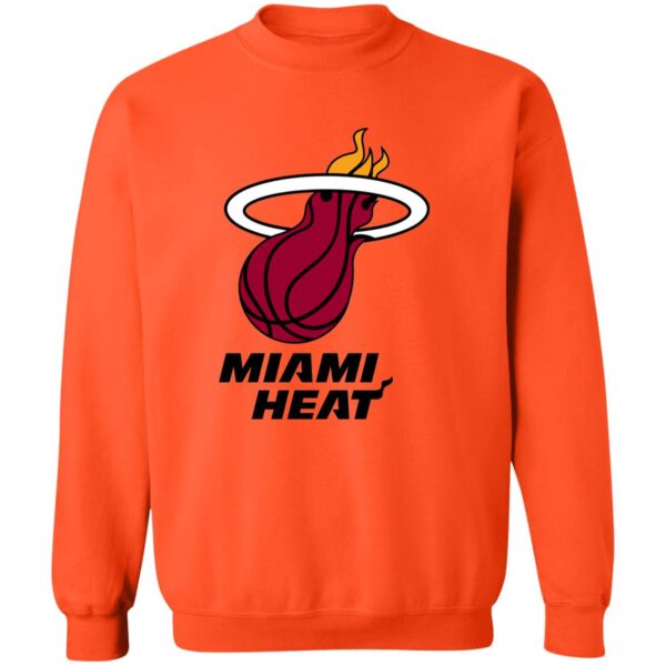 Miami Heat Basketball  Unisex Sizing Blend Material Crewneck Pullover Sweatshirt - Image 12