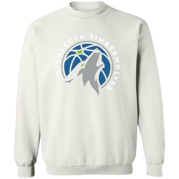 Minnesota Timberwolves Basketball  Unisex Sizing Blend Material Crewneck Pullover Sweatshirt - Image 3