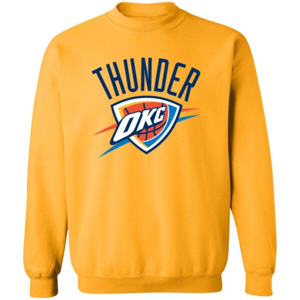 Oklahoma City Thunder Basketball  Unisex Sizing Blend Material Crewneck Pullover Sweatshirt - Image 10