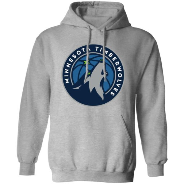 Minnesota Timberwolves Basketball  Unisex Sizing Blend Material Pullover Hoodie - Image 2