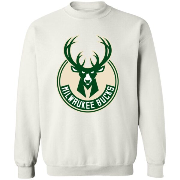 Milwaukee Bucks Basketball  Unisex Sizing Blend Material Crewneck Pullover Sweatshirt - Image 3