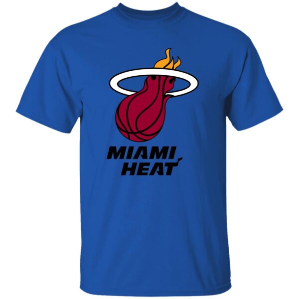 Miami Heat Basketball  Unisex Cotton. T-Shirt - Image 10