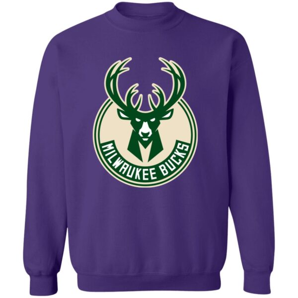 Milwaukee Bucks Basketball  Unisex Sizing Blend Material Crewneck Pullover Sweatshirt - Image 11