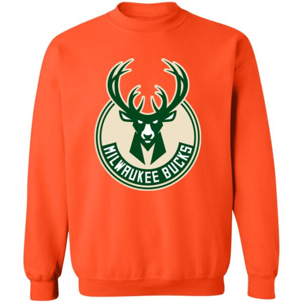 Milwaukee Bucks Basketball  Unisex Sizing Blend Material Crewneck Pullover Sweatshirt - Image 12