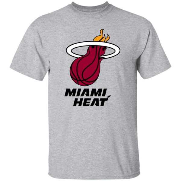 Miami Heat Basketball  Unisex Cotton. T-Shirt - Image 11