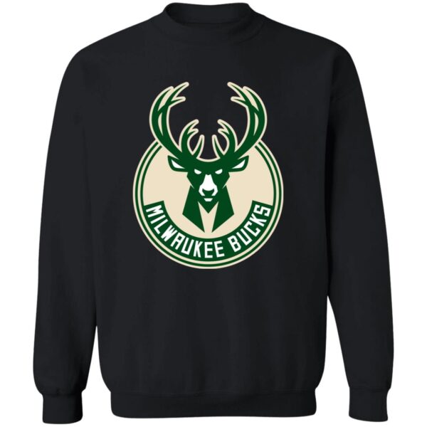 Milwaukee Bucks Basketball  Unisex Sizing Blend Material Crewneck Pullover Sweatshirt - Image 4