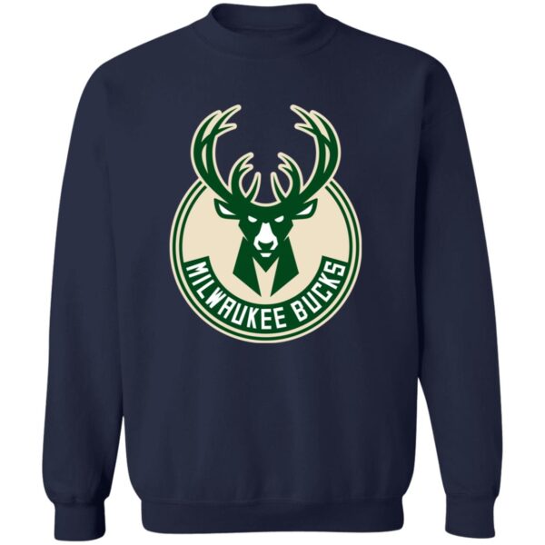 Milwaukee Bucks Basketball  Unisex Sizing Blend Material Crewneck Pullover Sweatshirt - Image 6