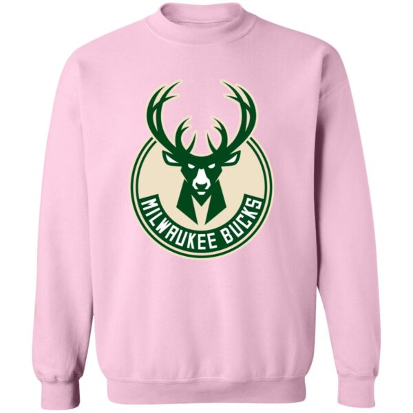 Milwaukee Bucks Basketball  Unisex Sizing Blend Material Crewneck Pullover Sweatshirt - Image 8