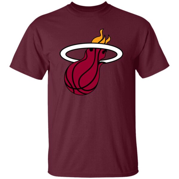 Miami Heat Basketball  Unisex Cotton. T-Shirt - Image 6