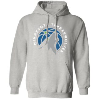 Minnesota Timberwolves Basketball  Unisex Sizing Blend Material Pullover Hoodie