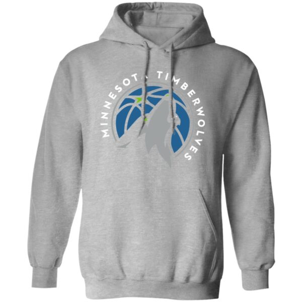 Minnesota Timberwolves Basketball  Unisex Sizing Blend Material Pullover Hoodie - Image 2