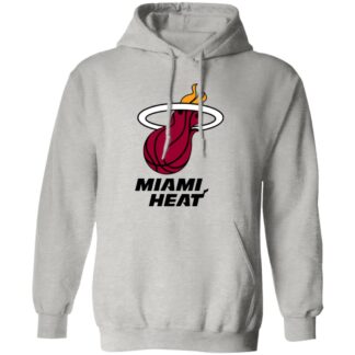 Miami Heat Basketball  Unisex Sizing Blend Material Pullover Hoodie