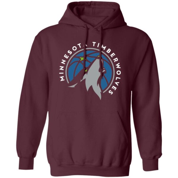 Minnesota Timberwolves Basketball  Unisex Sizing Blend Material Pullover Hoodie - Image 8