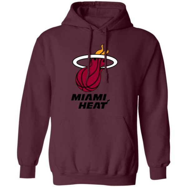 Miami Heat Basketball  Unisex Sizing Blend Material Pullover Hoodie - Image 8