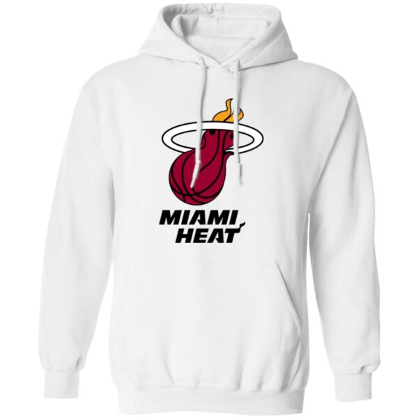 Miami Heat Basketball  Unisex Sizing Blend Material Pullover Hoodie - Image 3