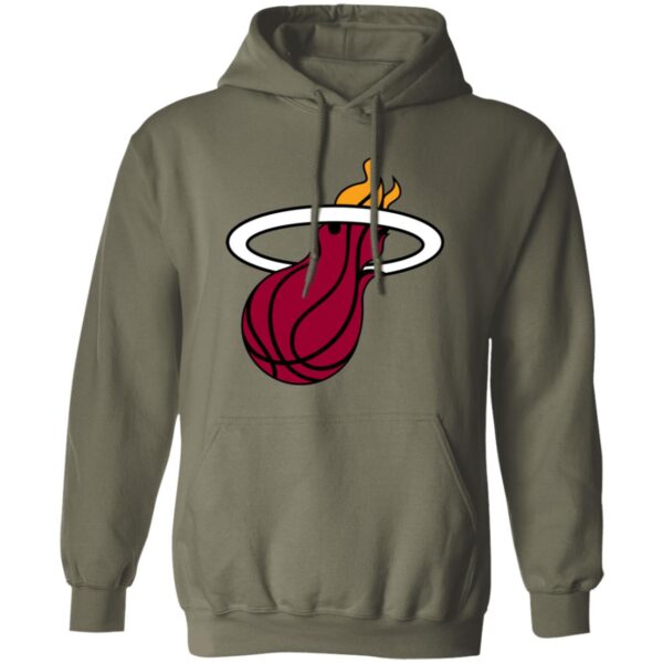 Miami Heat Basketball  Unisex Sizing Blend Material Pullover Hoodie - Image 9