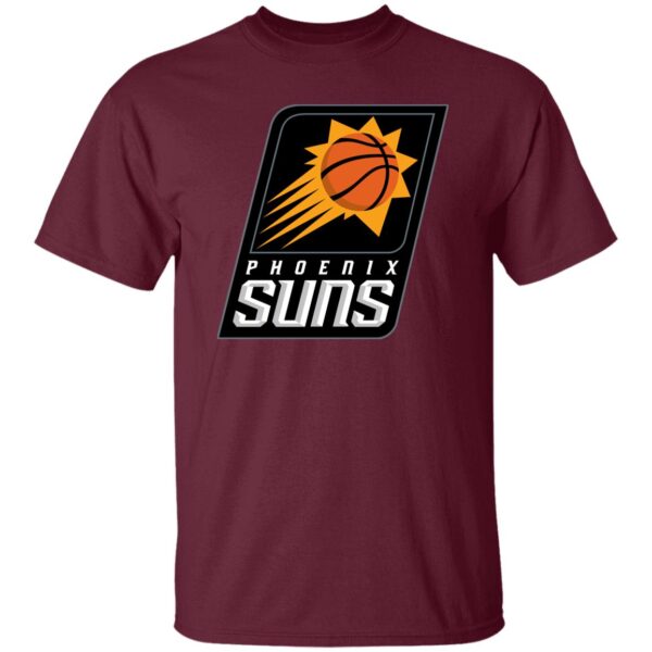 Phoenix Suns Basketball  Unisex Cotton. T-Shirt - Image 6