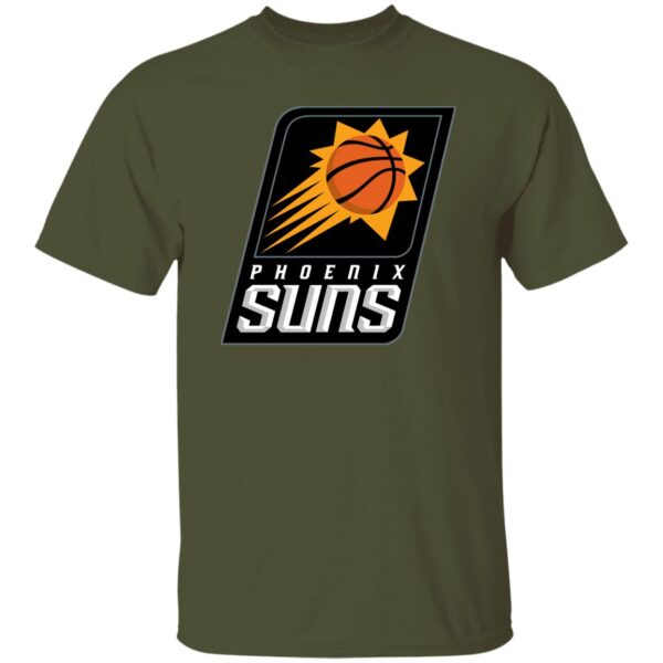 Phoenix Suns Basketball  Unisex Cotton. T-Shirt - Image 2