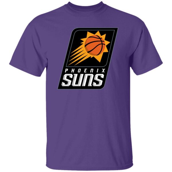 Phoenix Suns Basketball  Unisex Cotton. T-Shirt - Image 9