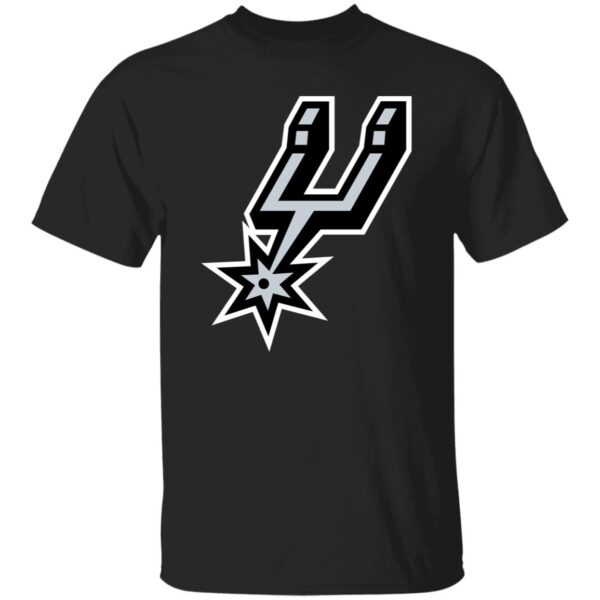 San Antonio Spurs Basketball  Unisex Cotton. T-Shirt - Image 3