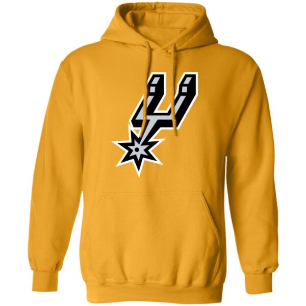 San Antonio Spurs Basketball  Unisex Sizing Blend Material Pullover Hoodie - Image 6